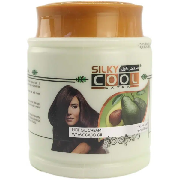 Silky Cool Extra Hot Oil Cream W/ Avacado 1000ml