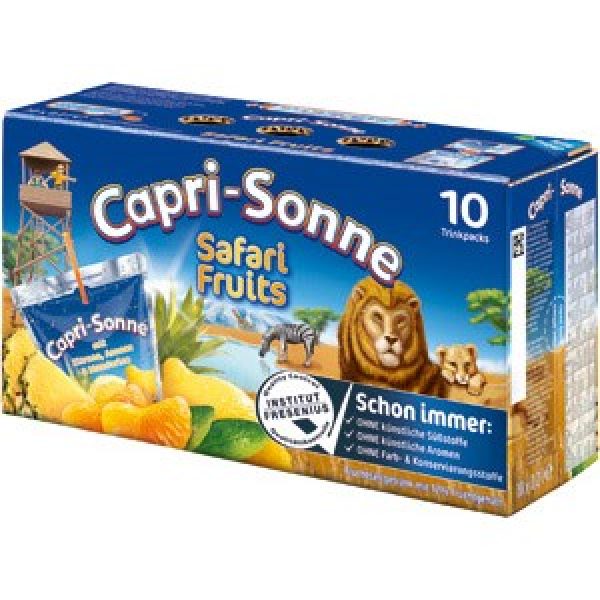 Capri-Sun Safari Fruits 10 Pack 200ml