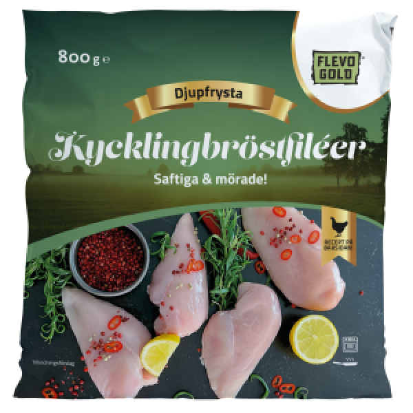 Flevo Gold Kycklingfilé 70% 2kg fryst