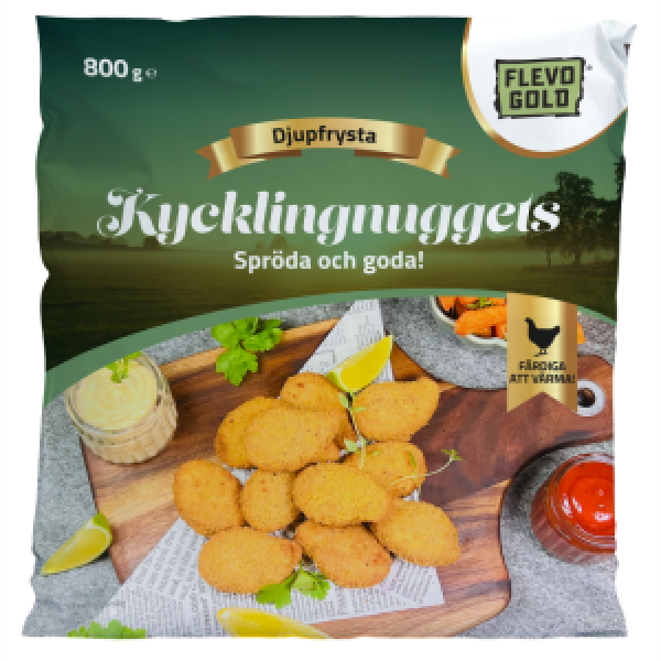 Flevo Gold Chicken Nuggets 800g fryst