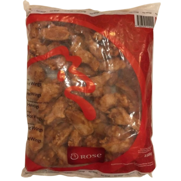 Rose Kyckling Hot Wings 2,5kg fryst