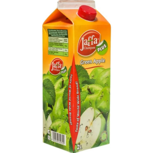 Jaffa Plus Grön Äpple 2L