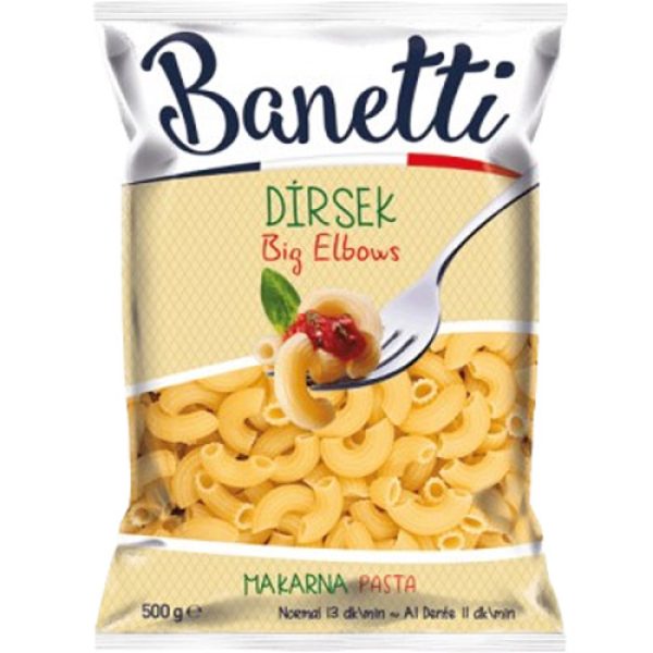 Banetti Stora Makaroner 400g