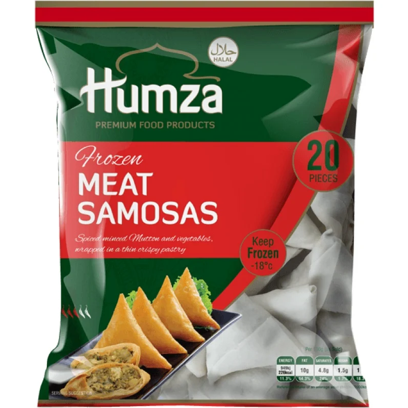 Humza Samosas med kött 650g fryst