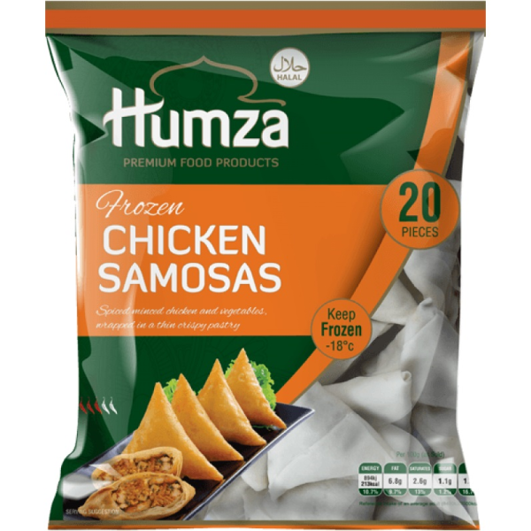 Humza Samosas med kyckling 650g fryst