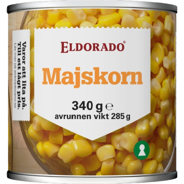 Eldorado Majskorn 340g