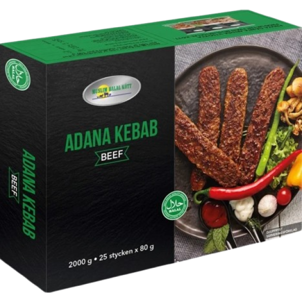 Mhk Adana Kebab 25-Pack 2kg fryst