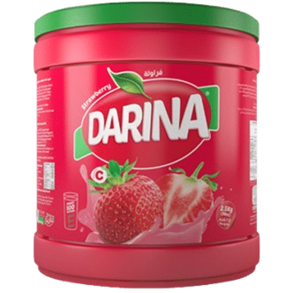 Darina Jordgubb Juice Pulver 2,5kg